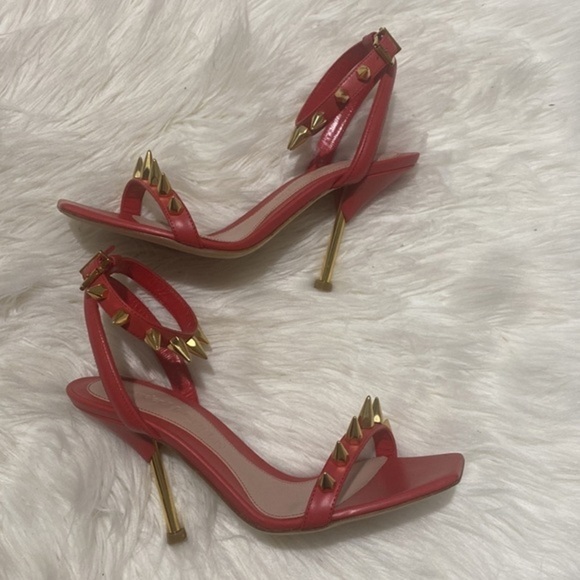 Alexander McQueen Punk stud Leather ankle strap sandals size 36.5EU - Picture 4 of 12